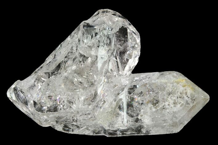 Pakimer Diamond Cluster with Carbon Inclusions - Pakistan #140164